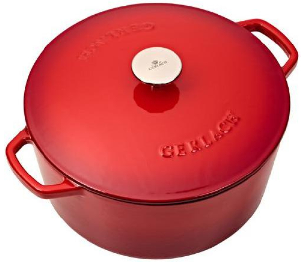 GERLACH Garnek żeliwny Natur Iron - 26cm - 1416205 - zdjęcie 2